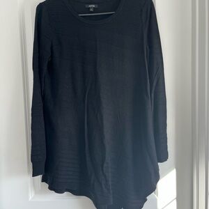 Apt. 9 Women's Classic Black Long Sleeve Top
